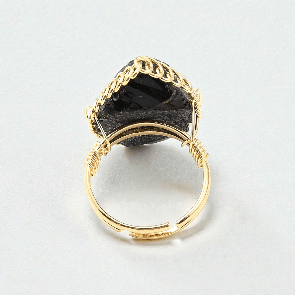 root chakra black obsidian crystal jewelry available at zen collection. Shop in-store or online now