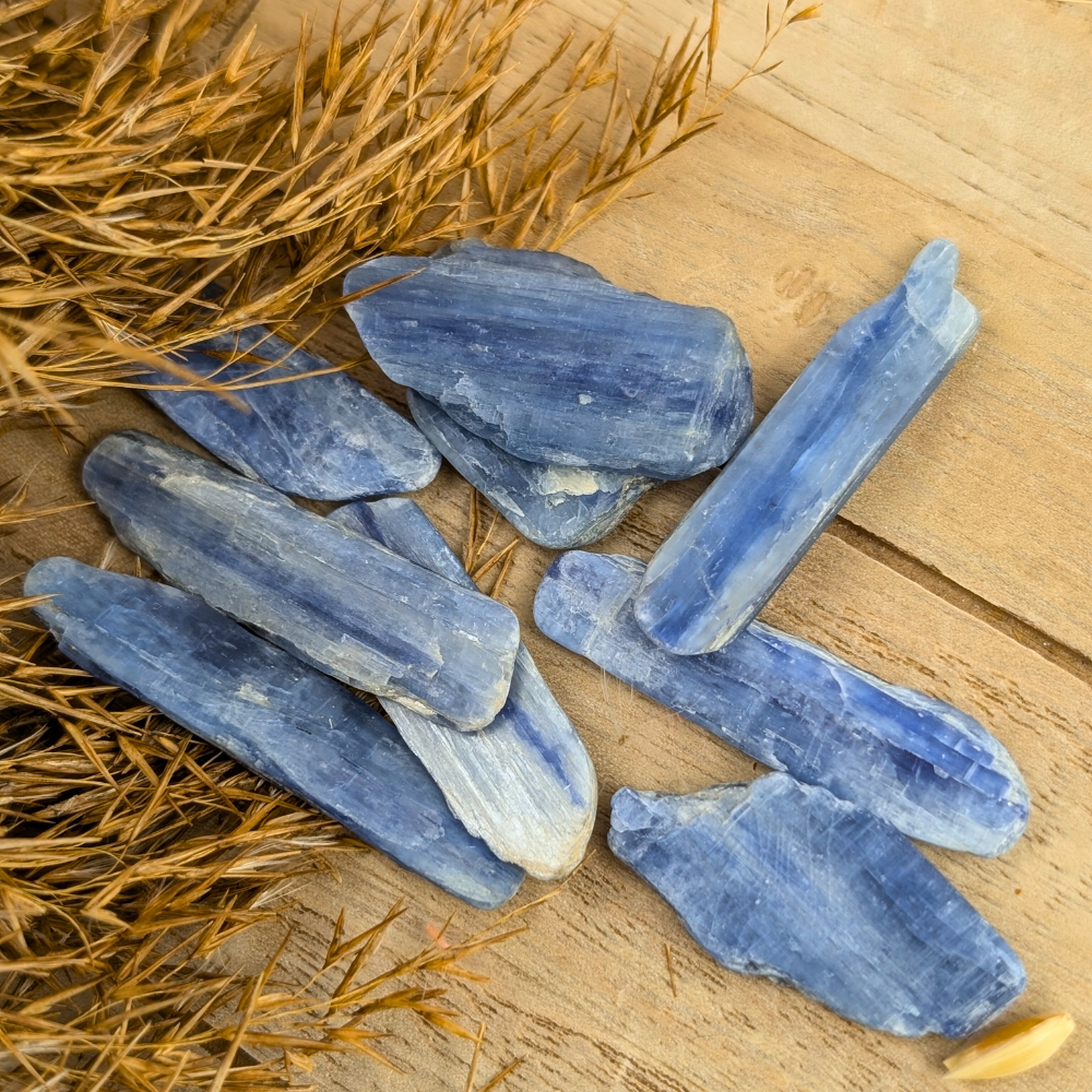 Blue Kyanite Blade with sky blue and deep blue shades.