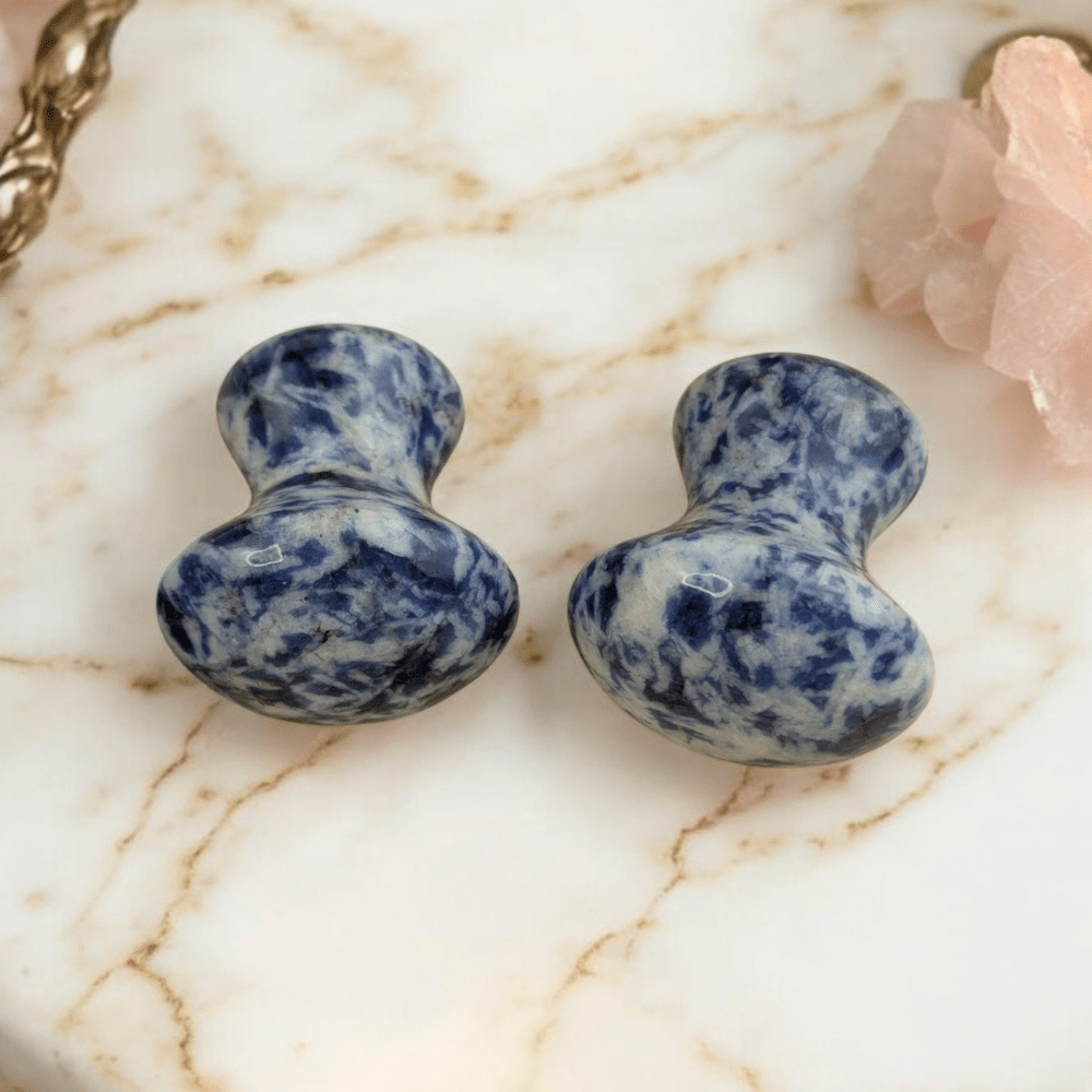 Throat Chakra healing with Blue Spotted Jasper