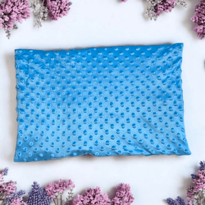Blue Minky Weighted Lap Pad