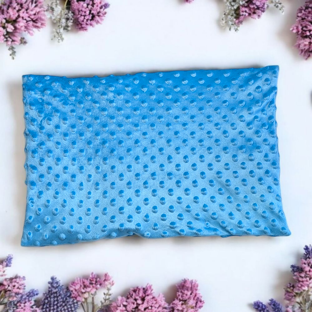 weighted lap pad with washable minky cover