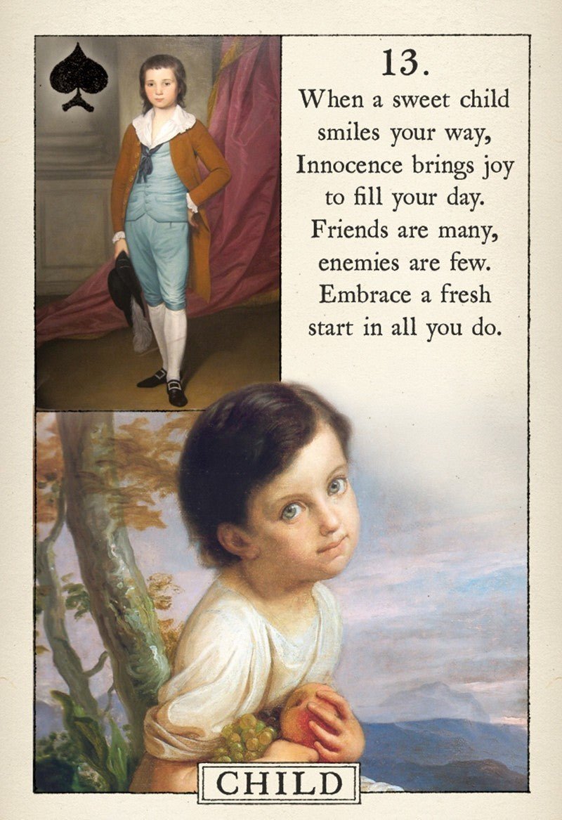 blue bird lenormand cards available at Zen collection metaphysical store Canada