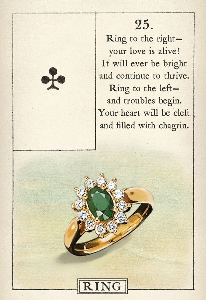 blue bird lenormand cards available at Zen collection metaphysical store Canada