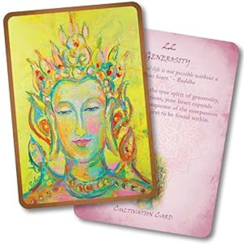 Oracle Deck with Fundamental Teachings of Buddhism