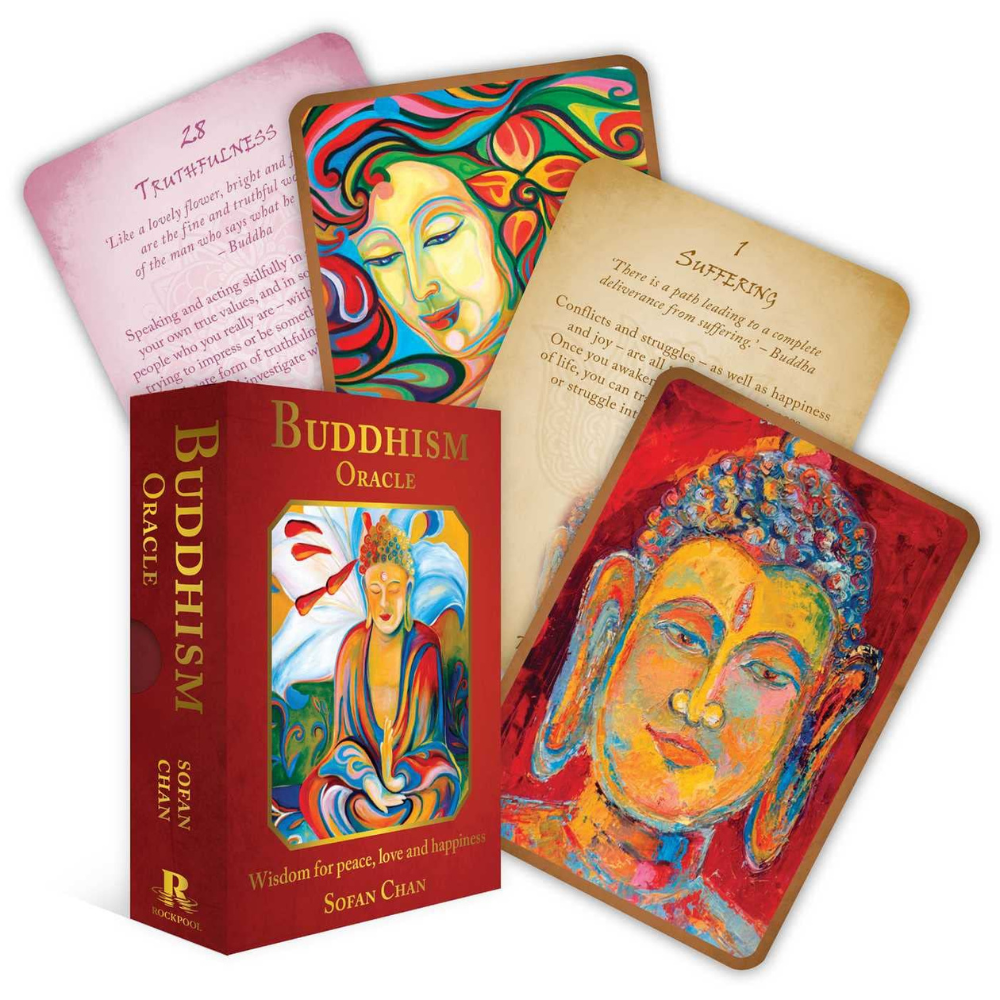 Buddhism Oracle Cards - 36-Card Deck for Spiritual Insight