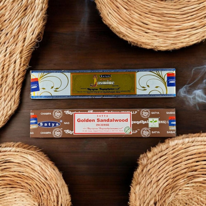 Cancer Zodiac Incense Set | Jasmine &amp; Golden Sandalwood