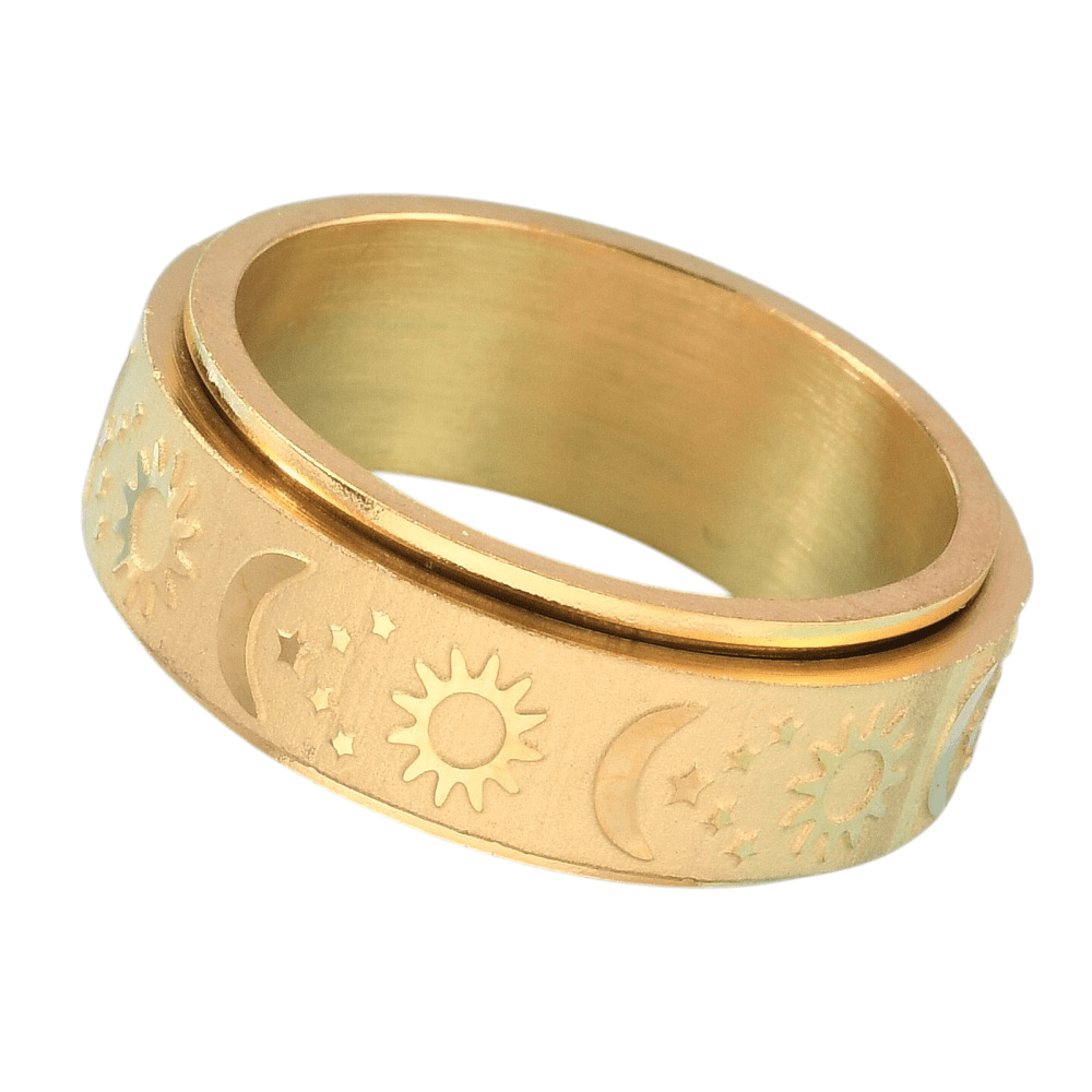 Anxiety relief spinner ring available at zen collection metaphysical store. Shop in-store or online now