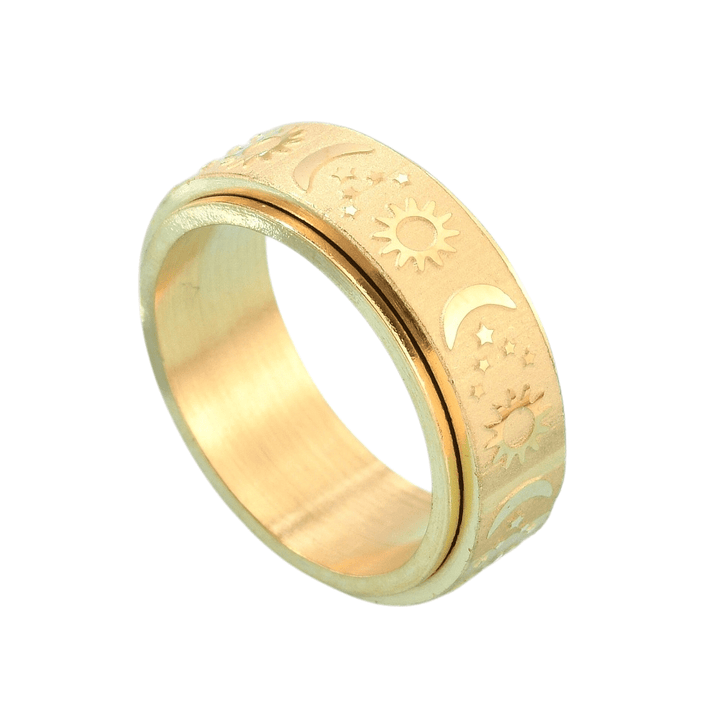 Anxiety relief spinner ring available at zen collection metaphysical store. Shop in-store or online now