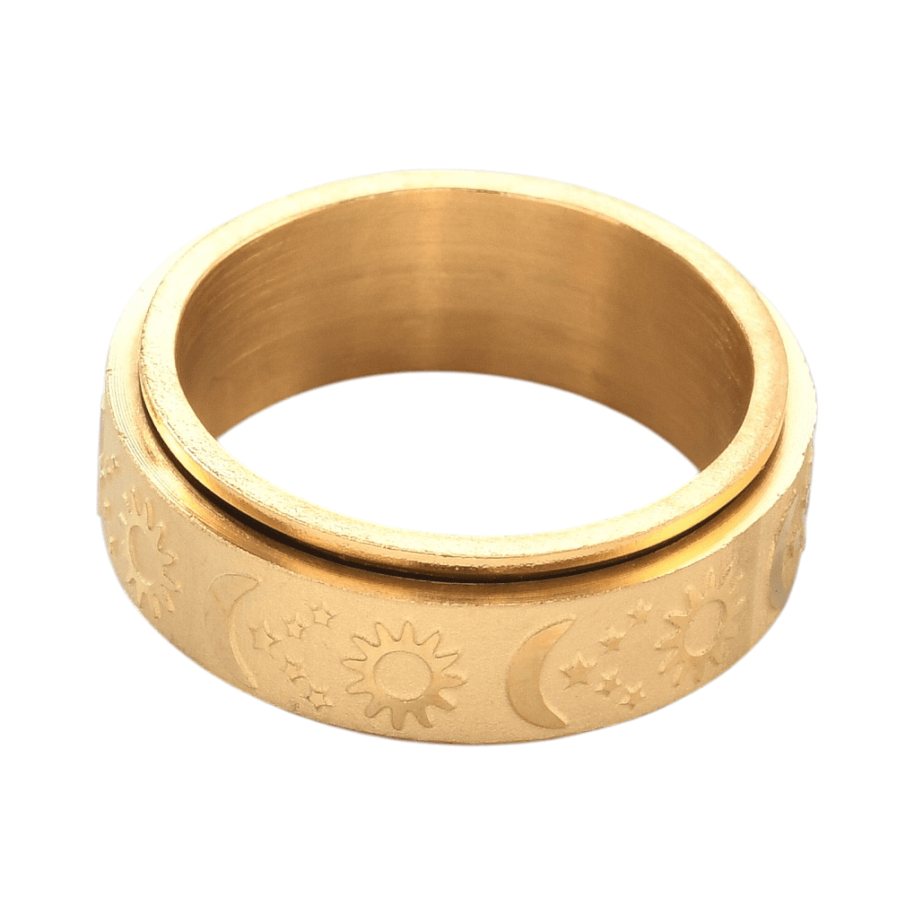 Anxiety relief spinner ring available at zen collection metaphysical store. Shop in-store or online now
