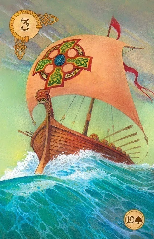 Celtic Lenormand available at Zen Collection at rusted spiritual store in Canada