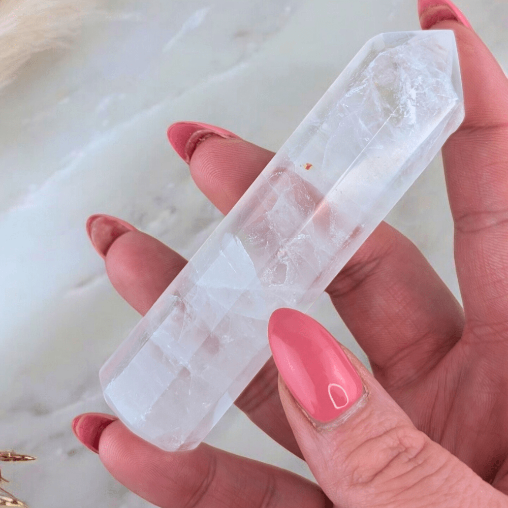 Crown Chakra healing with Clear Quartz