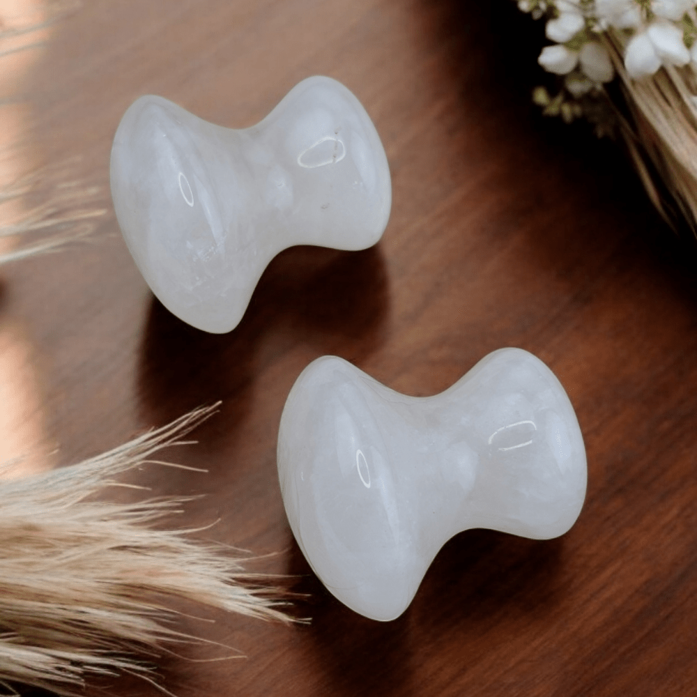 Crown Chakra healing with Clear Quartz massager