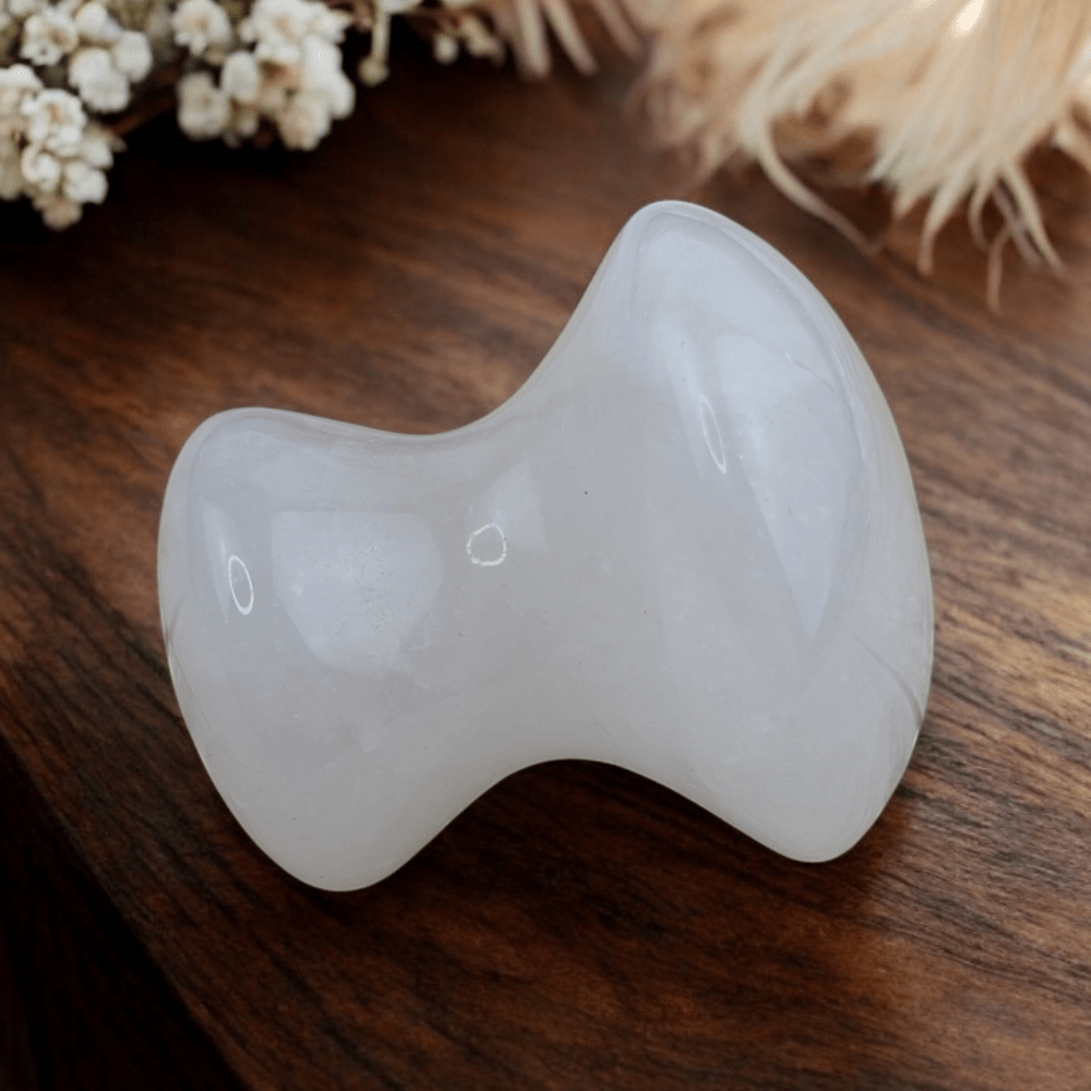 Crystal healing with a Clear Quartz personal massager