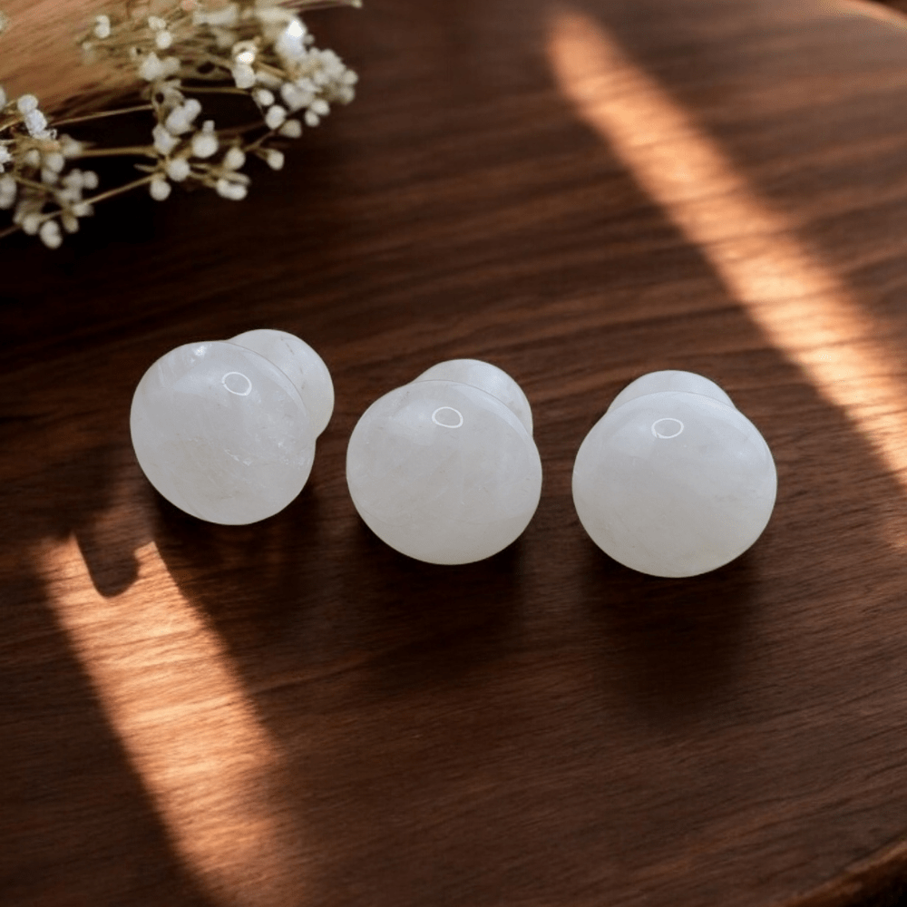 Stress relief and clarity with Clear Quartz massager