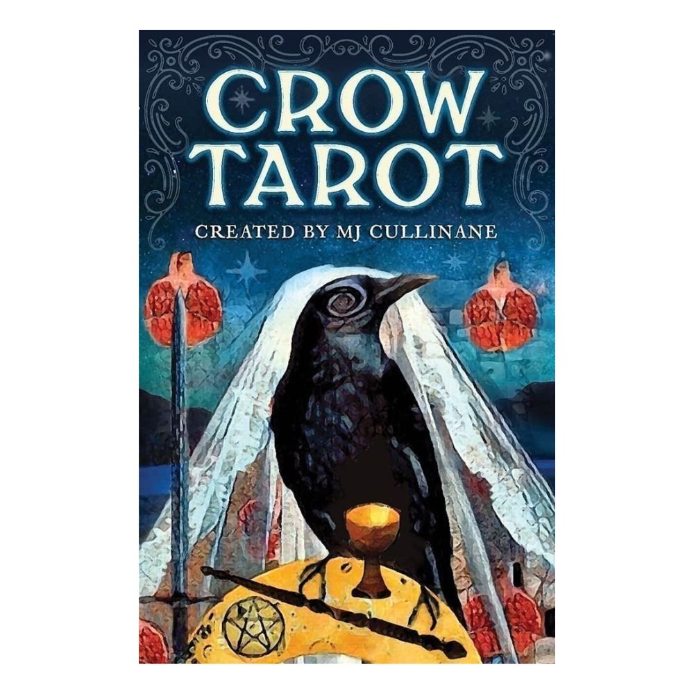 Crow Tarot Deck - 78 Cards Inspired by Crows and Ravens available at zen collection metaphysical stores