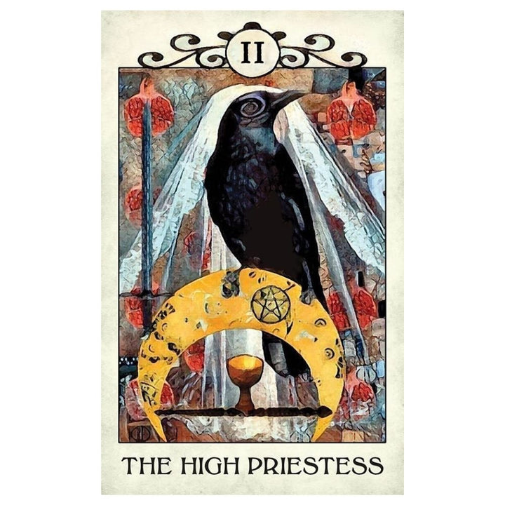 Crow Tarot Deck - 78 Cards Inspired by Crows and Ravens available at zen collection metaphysical stores