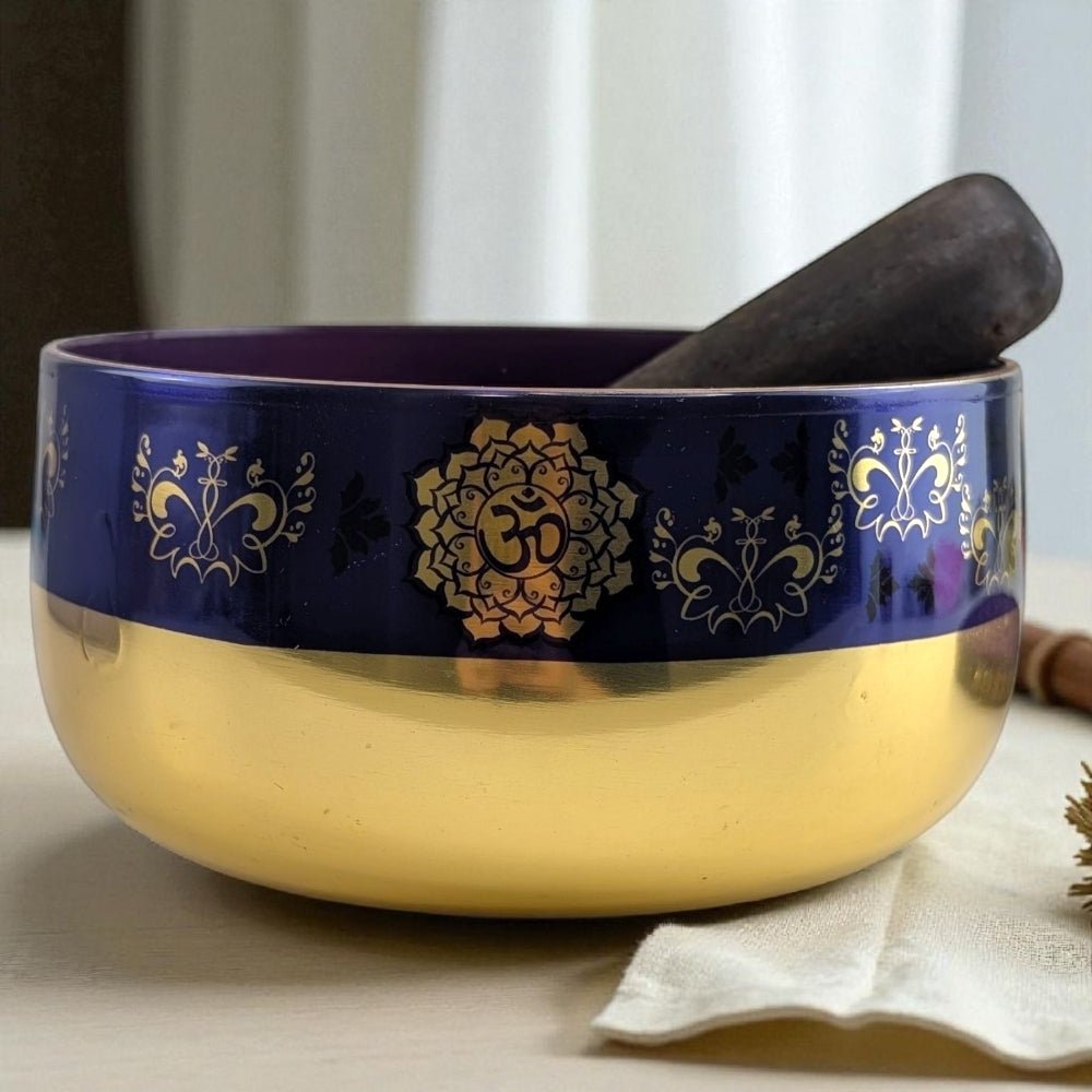 Crown Chakra singing bowl for intuition and spiritual clarity available at a crystal store near me in Barrie