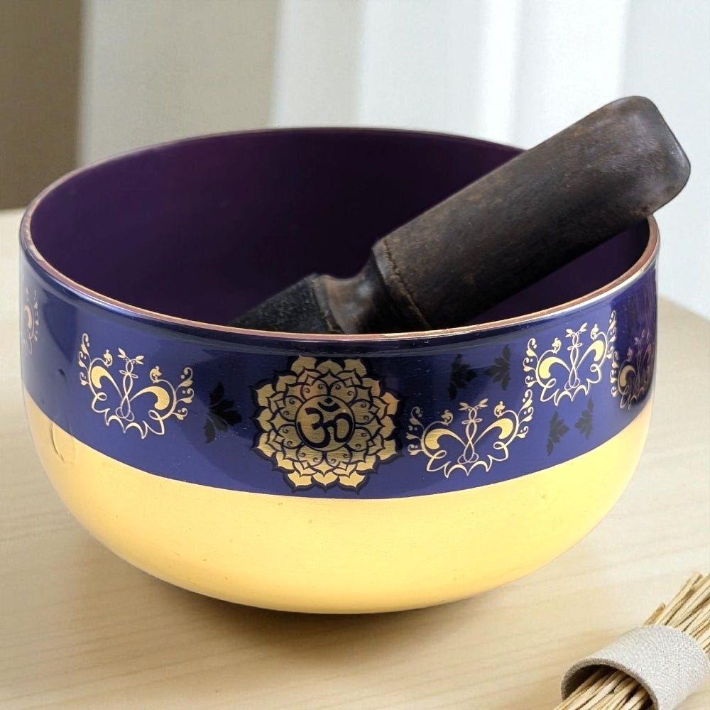 Crown Chakra singing bowl for intuition and spiritual clarity available at a crystal store near me in Barrie