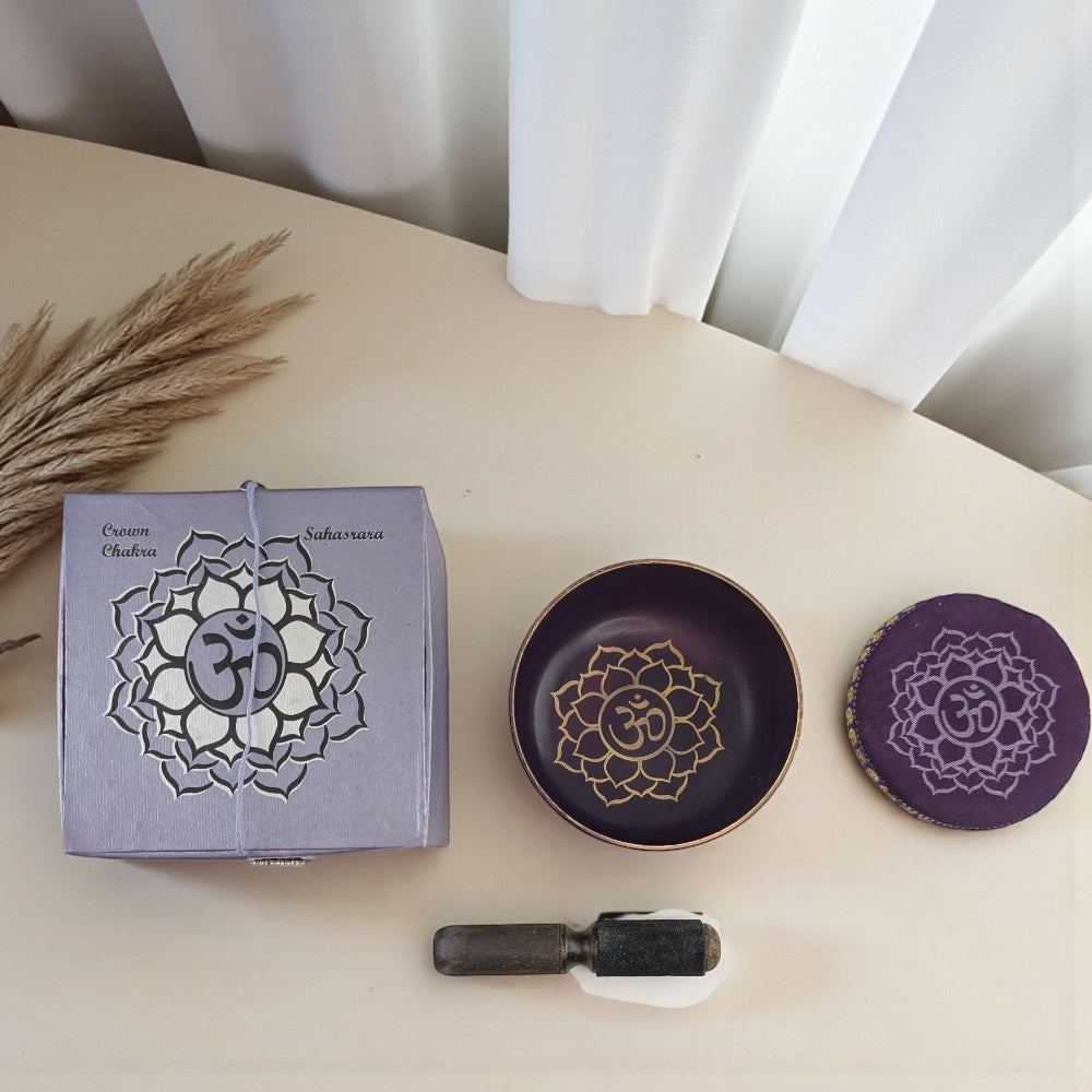 Premium Crown Chakra Healing Set | Zen Collection