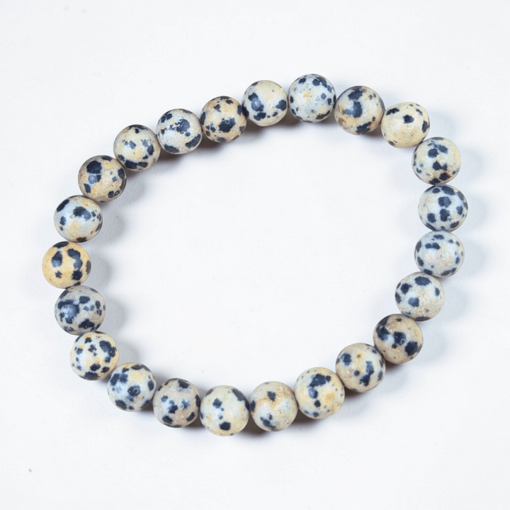 Authentic Dalmatian jasper jewelry for balance and positivity