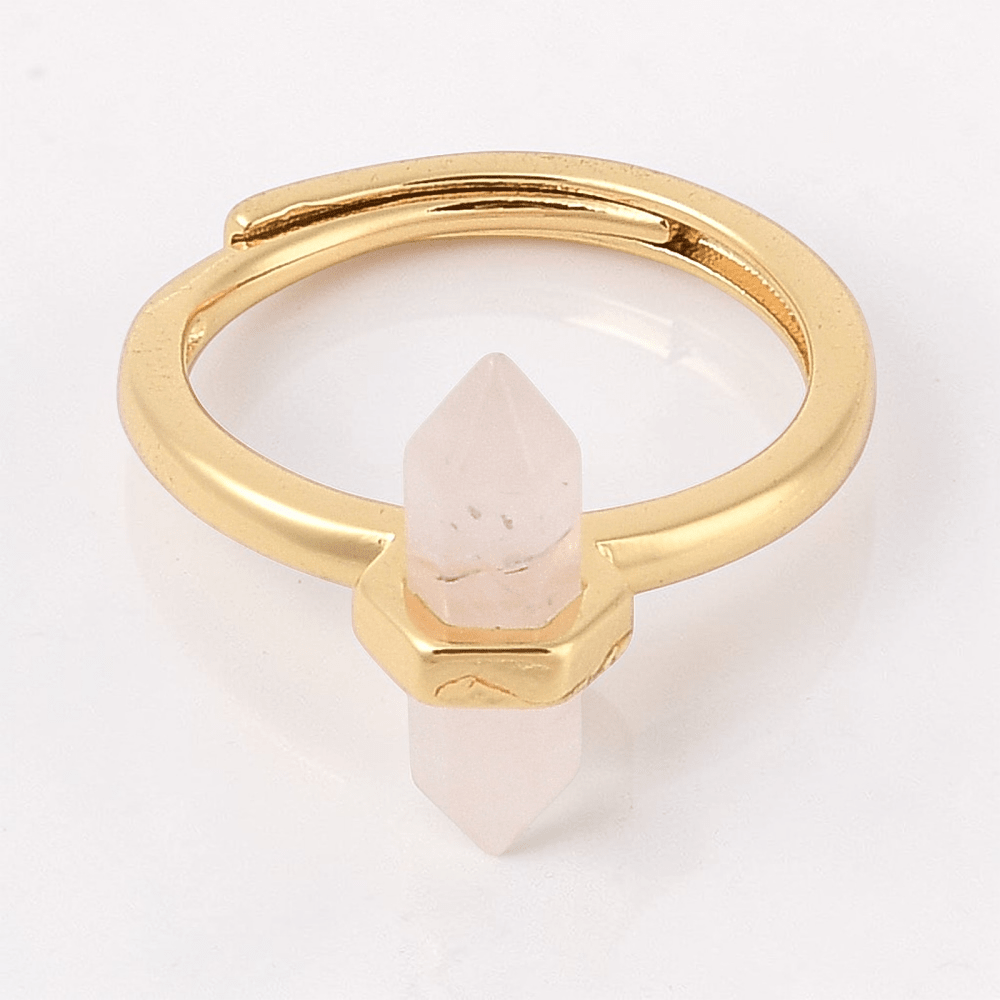 rose quartz ring for self worth and heart chakra healing. Shop in-store or online now with Zen Collection Canadian Metaphysical Store