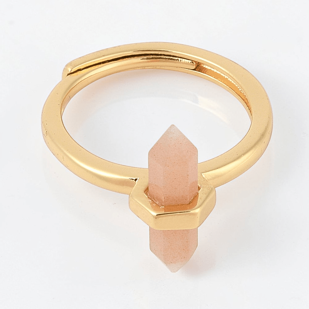 natural sunstone ring for the sacral chakra . Shop in-store or online now with Zen Collection Canadian metaphysical store