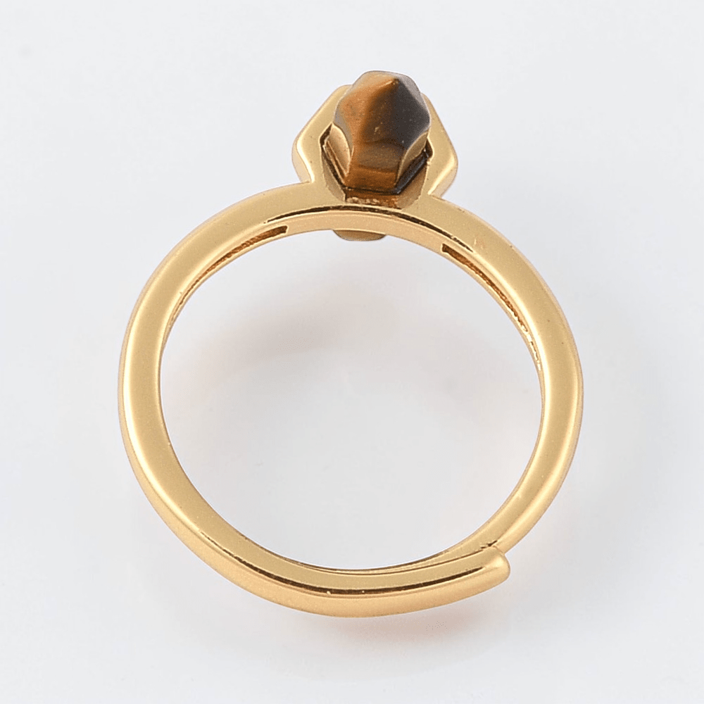 crystals for the solar plexus tigers eye ring for confidence and focus. Shop in-store or online at Zen Collection Metaphysical Store Canada