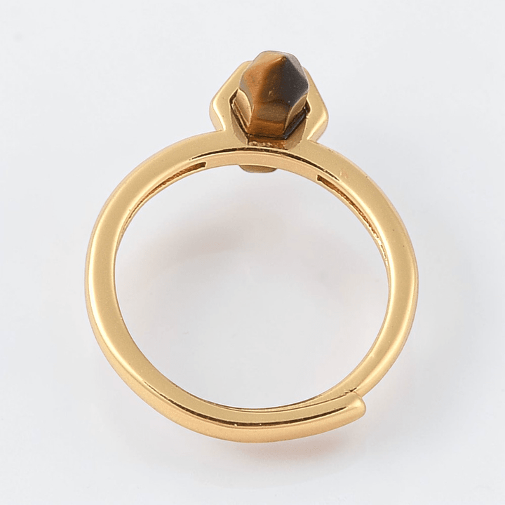 crystals for the solar plexus tigers eye ring for confidence and focus. Shop in-store or online at Zen Collection Metaphysical Store Canada