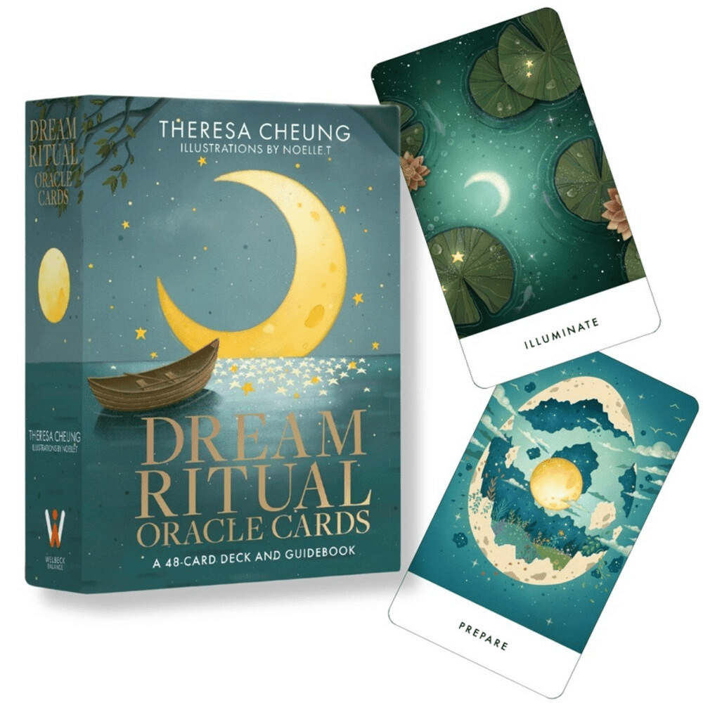 Lunar dreamwork oracle cards