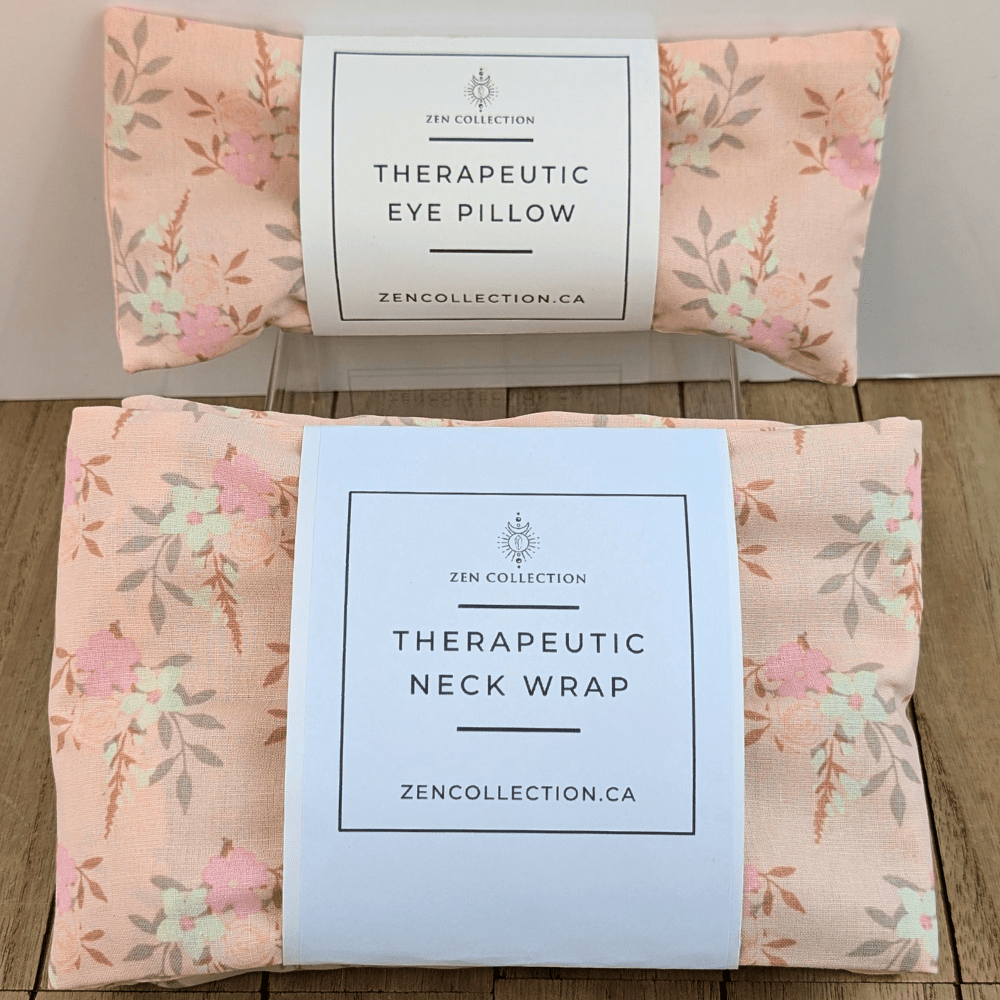 Dusty Rose Pillow Set for relaxation and self-care