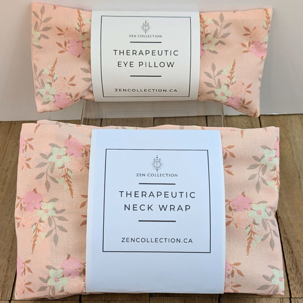 Dusty Rose Pillow Set for relaxation and self-care