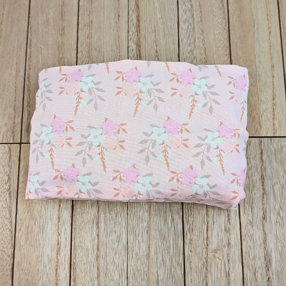 Dusty Rose neck wrap for tension relief and relaxation