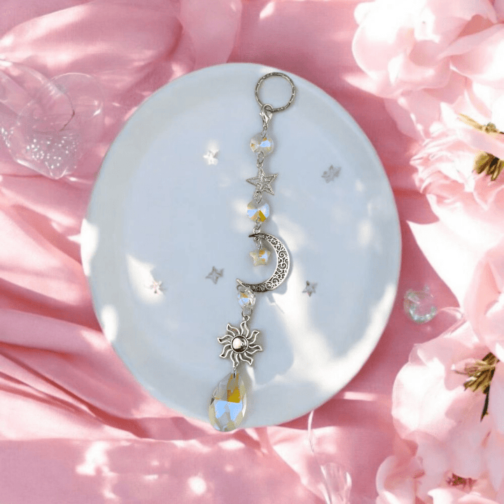 Ethereal celestial sun catcher