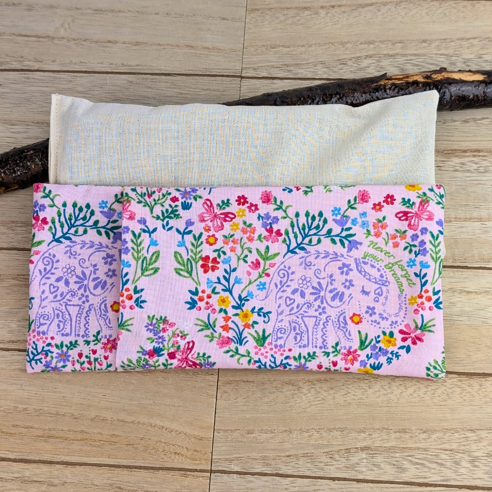 Floral Boho Weighted Eye Mask from Zen Collection, your metaphysical store