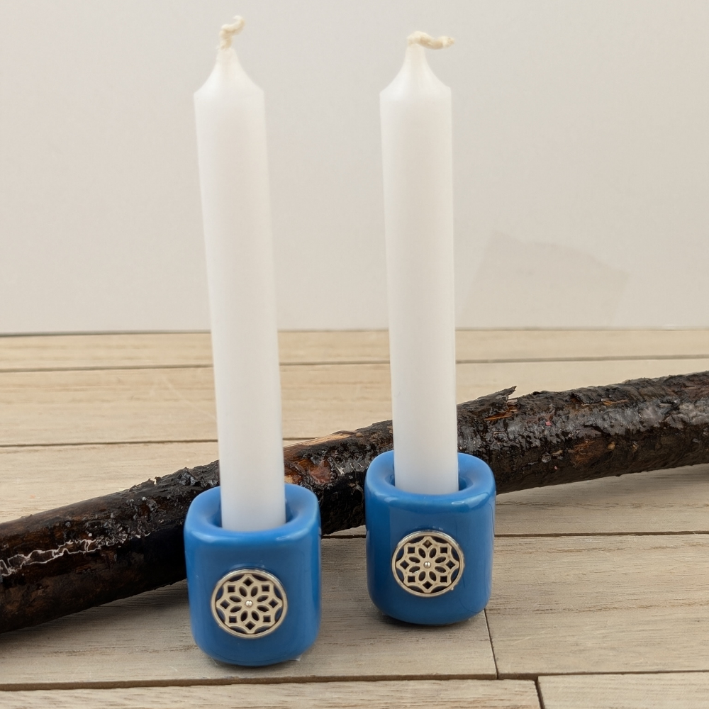 Sacred geometric candle holder for rituals and meditation