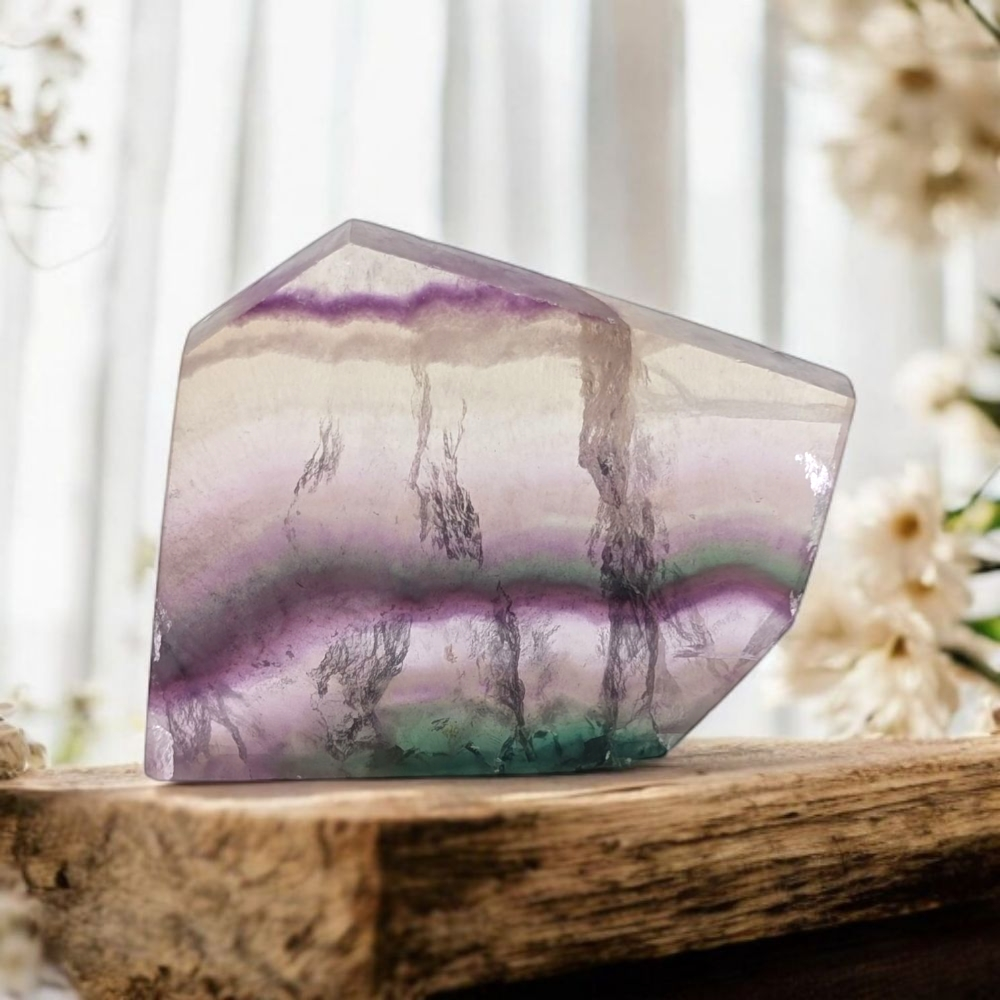 Exact fluorite piece for routine building