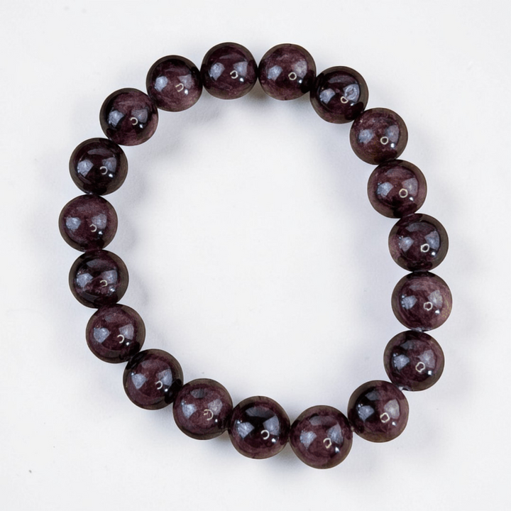Garnet Stone Bracelet with deep red beads