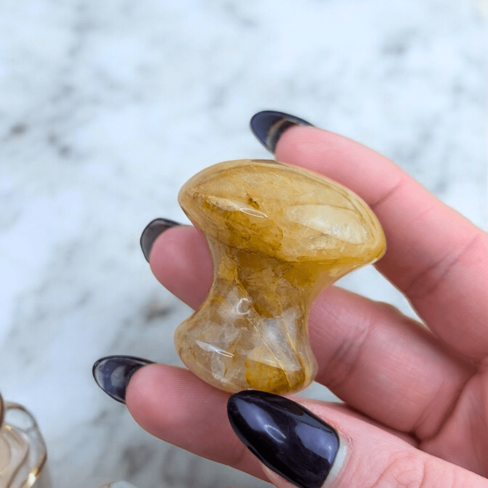 Natural Golden Healer Quartz massager order today from zen collection metaphysical store