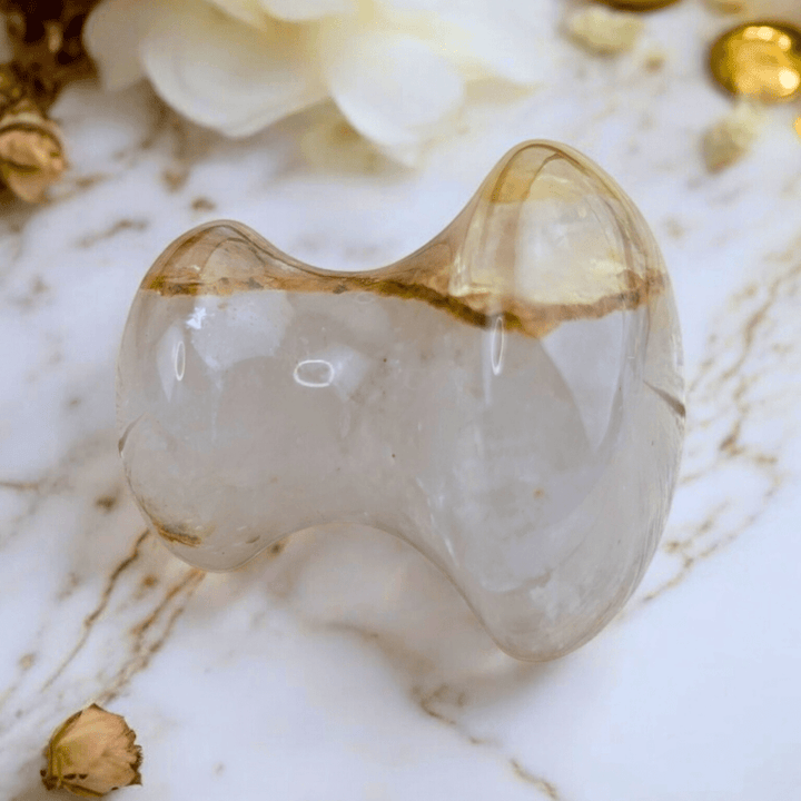 Solar plexus chakra healing with Golden Healer Quartz