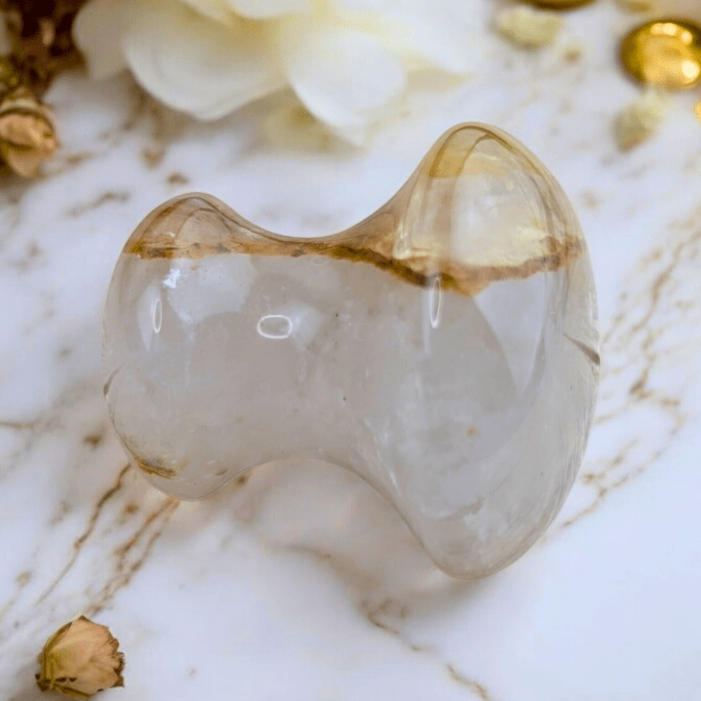 Solar plexus chakra healing with Golden Healer Quartz