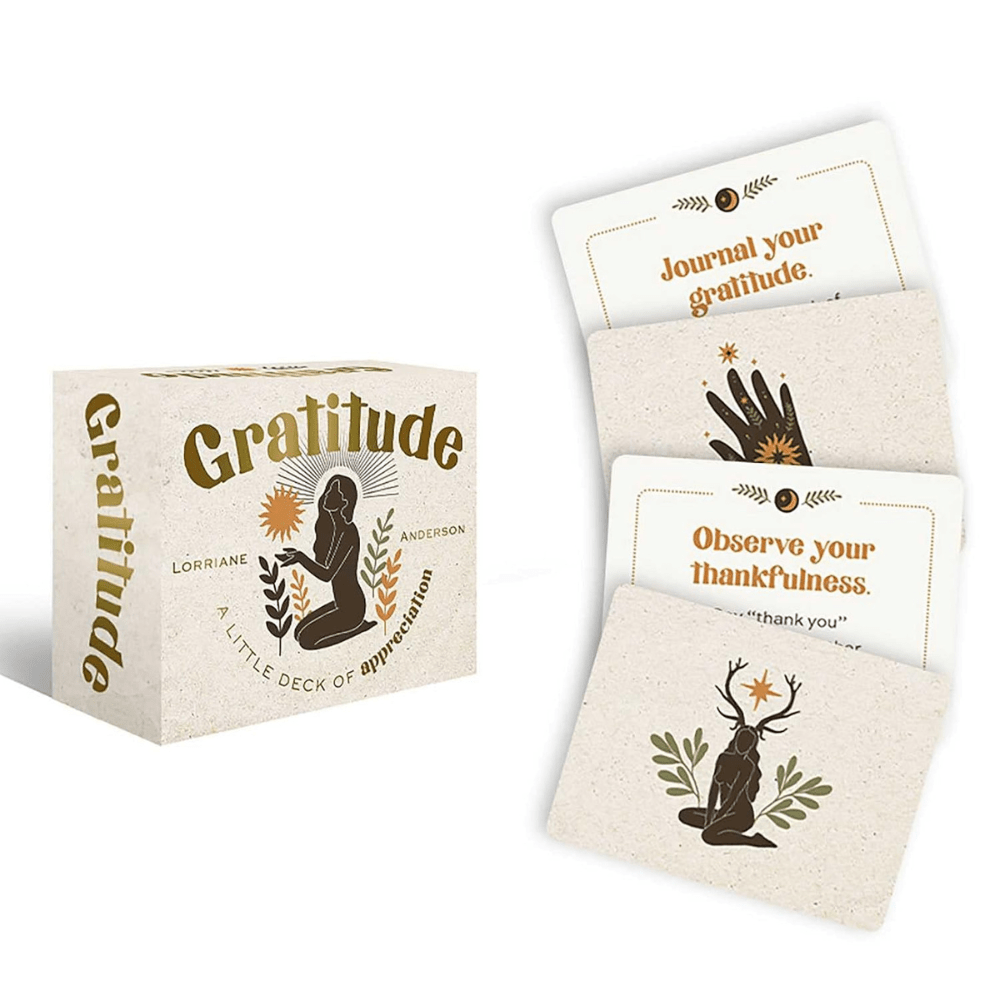 Gratitude Deck - 40 Cards for Appreciation and Joy on the Go
