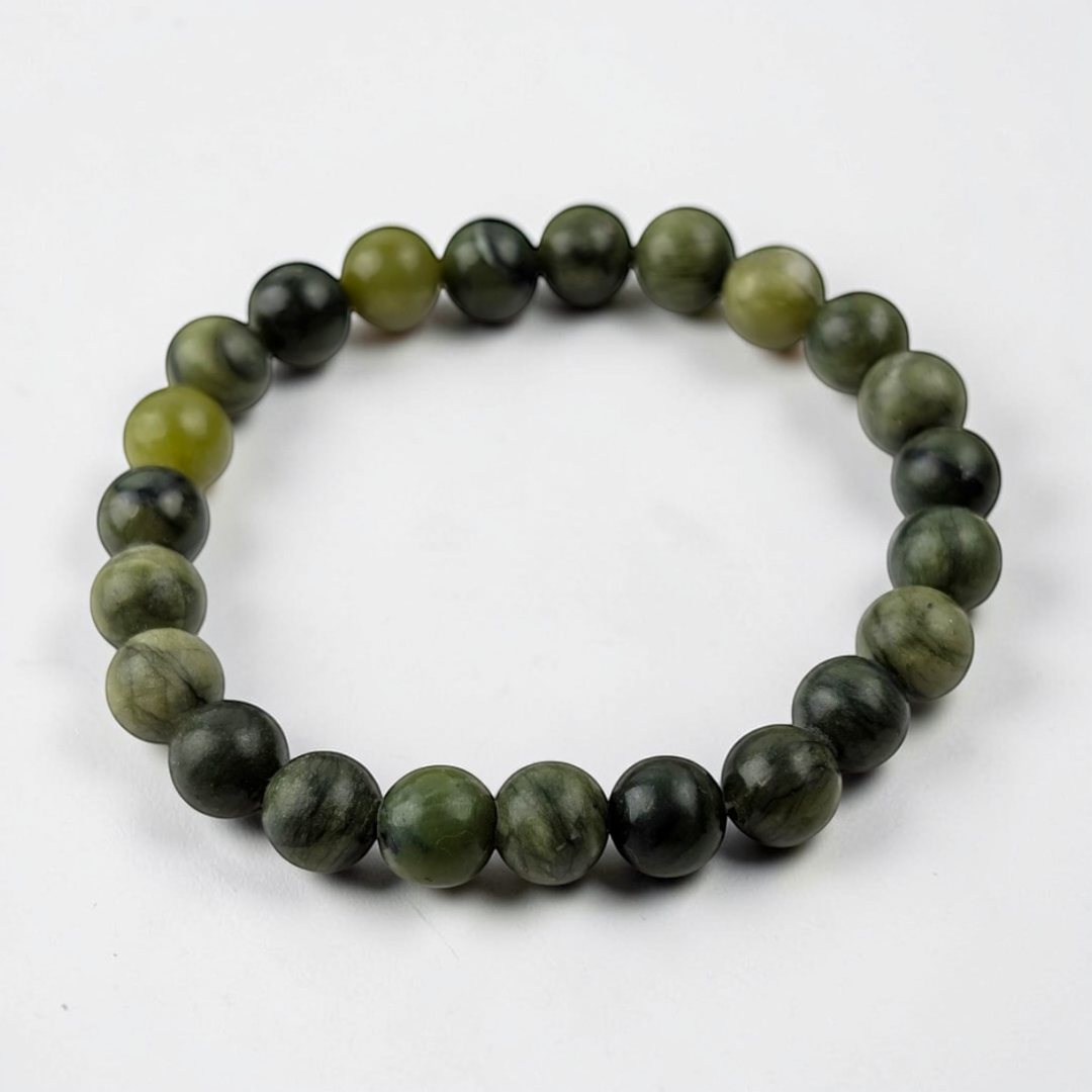 Bracelet de jade vert