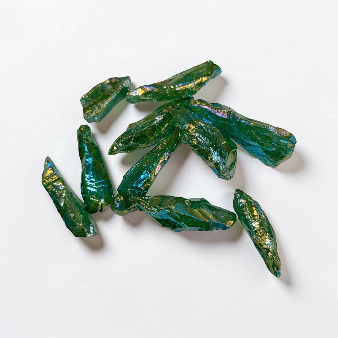 green aura quartz crystal for heart chakra healing available at Zen Collection Metaphysical Store in Barrie