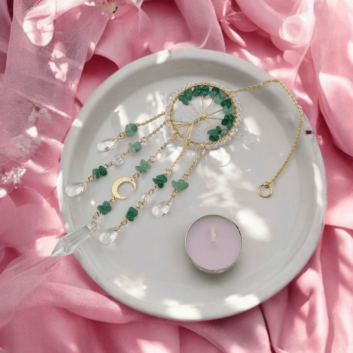 Sun catcher for prosperity and heart healing