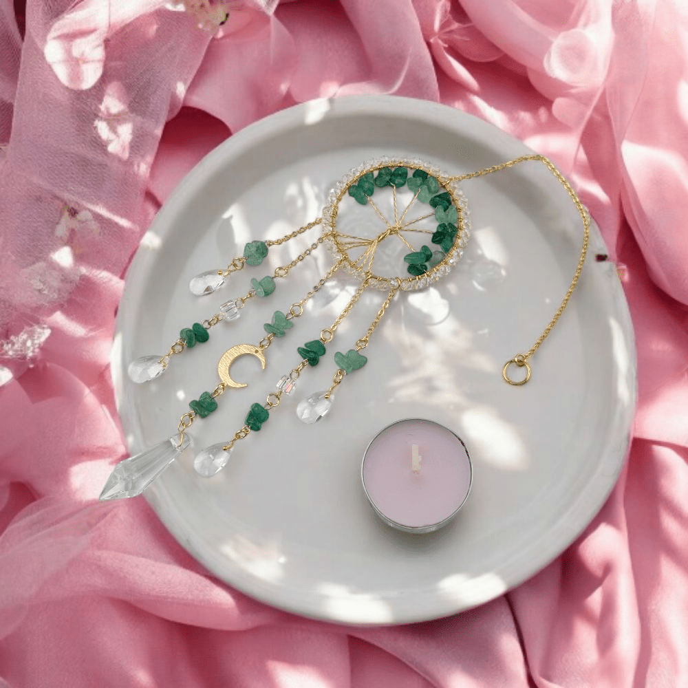 Sun catcher for prosperity and heart healing