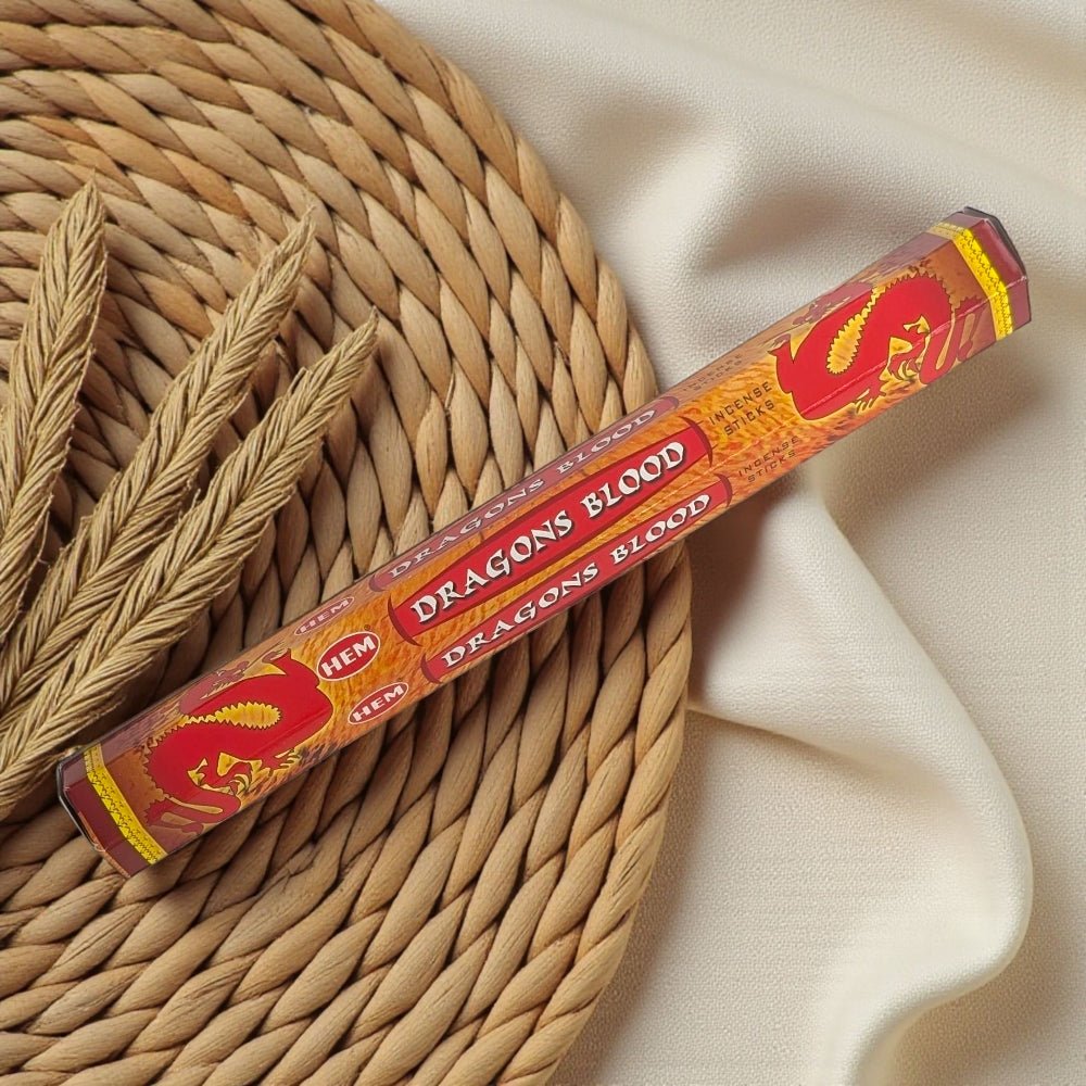 Dragon Blood Hexa incense for protection available at Zen Collection Crystal Store in Barrie