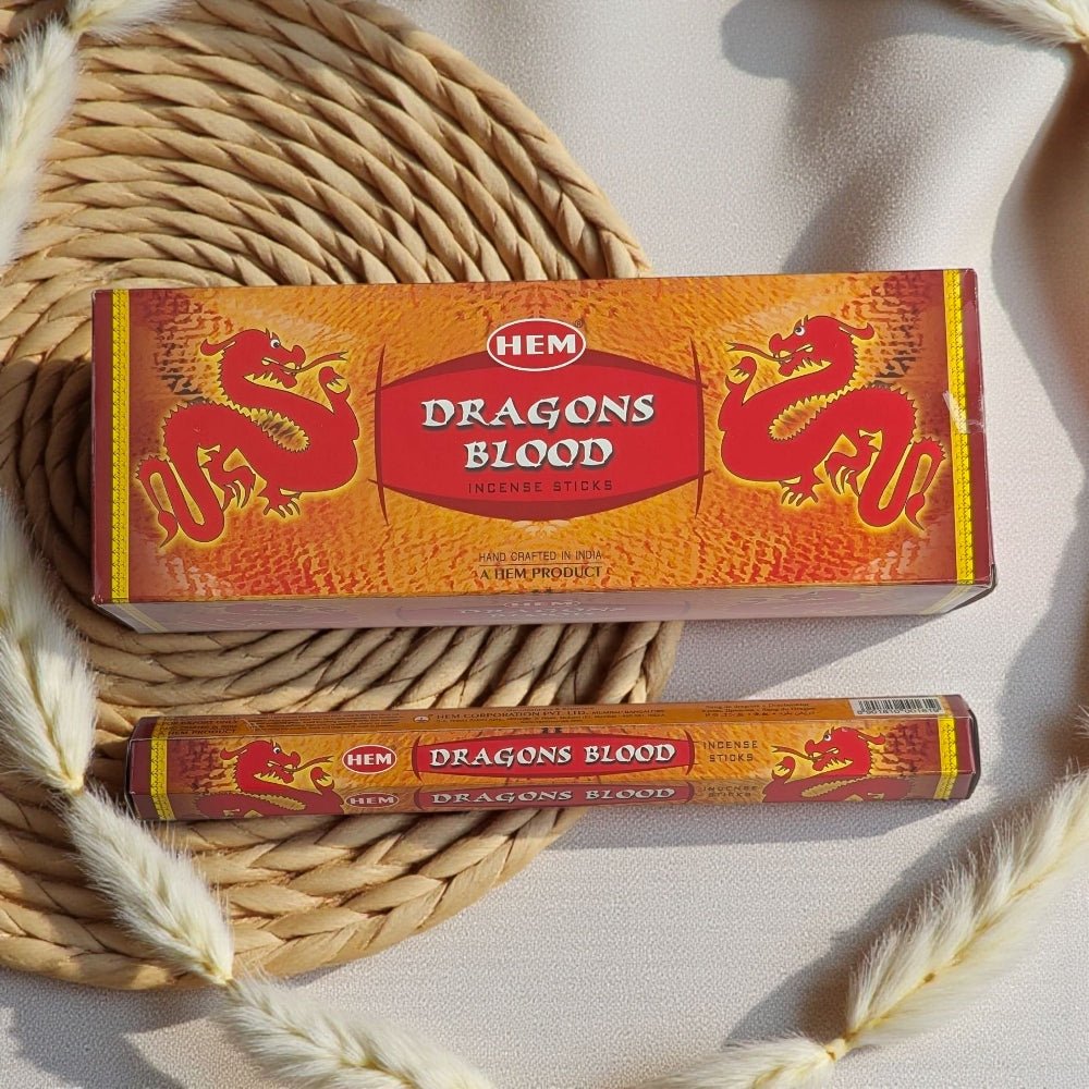 Dragon Blood Hexa incense for protection available at Zen Collection Crystal Store in Barrie