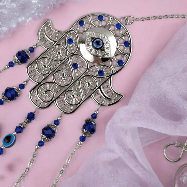 Hamsa Evil Eye sun catcher