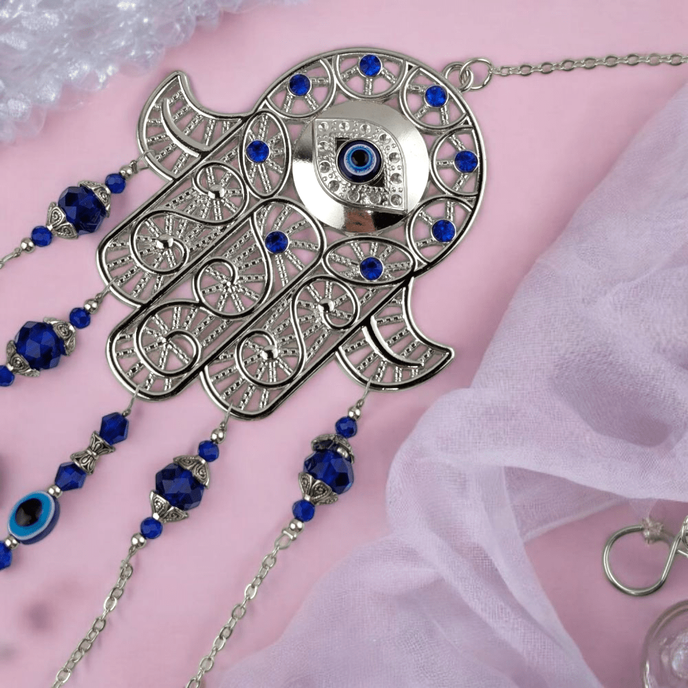 Hamsa Evil Eye sun catcher