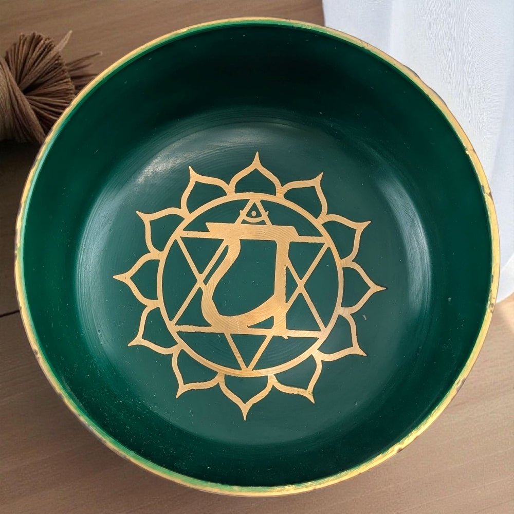 Heart Chakra singing bowl for love and connection available at zen collection a crystal shop near you 